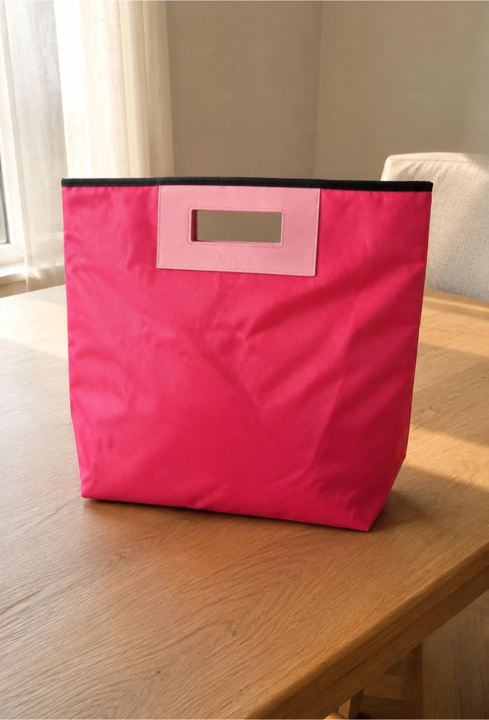 Clinique Pink Tote Bag