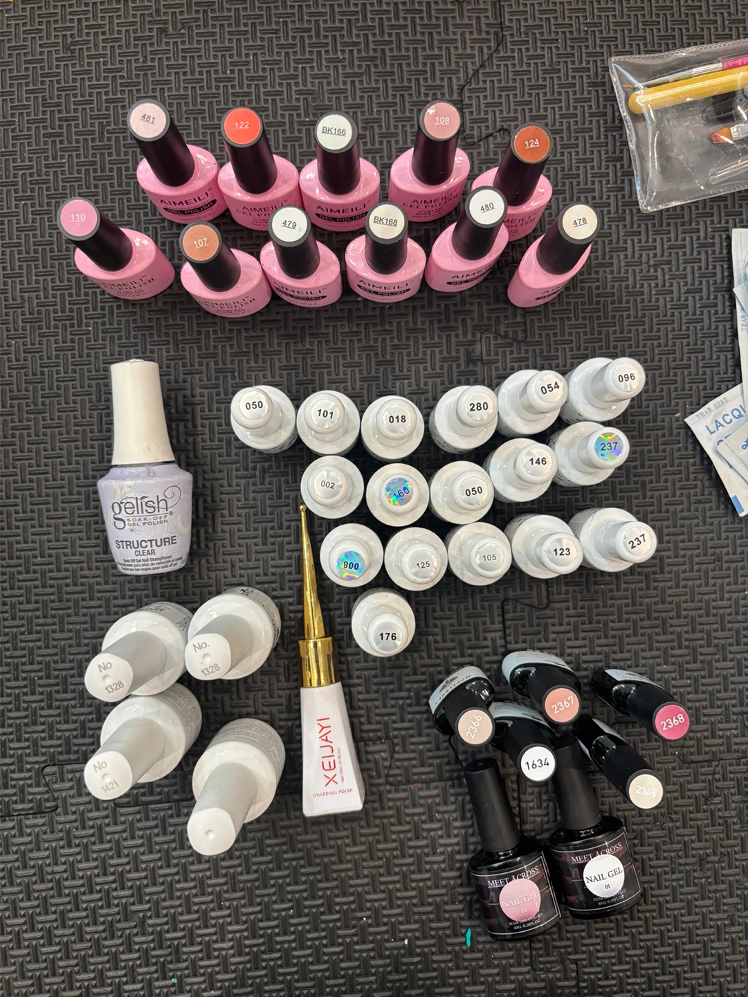 Gel Polish Lot with Accessories (Gelish, AIMEILI, Modelones) - photo 3