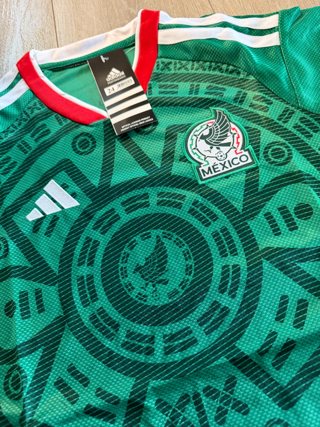 Mexico kids soccer kit (size: 8-14y) - photo 2