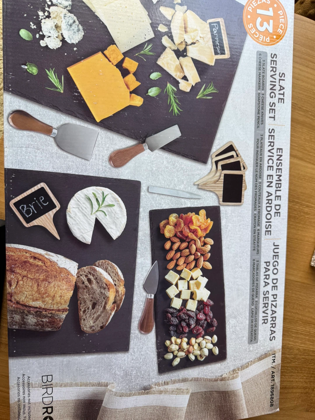 13-Piece Slate Serving Set