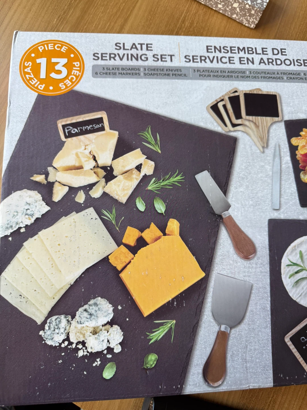 13-Piece Slate Serving Set - photo 3