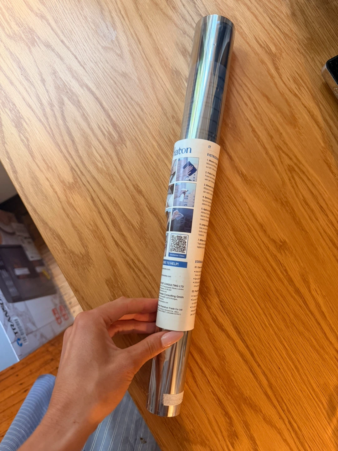 Haton One Way Window Films Static Cling Tint Silver 17.5"x78.7" - photo 2