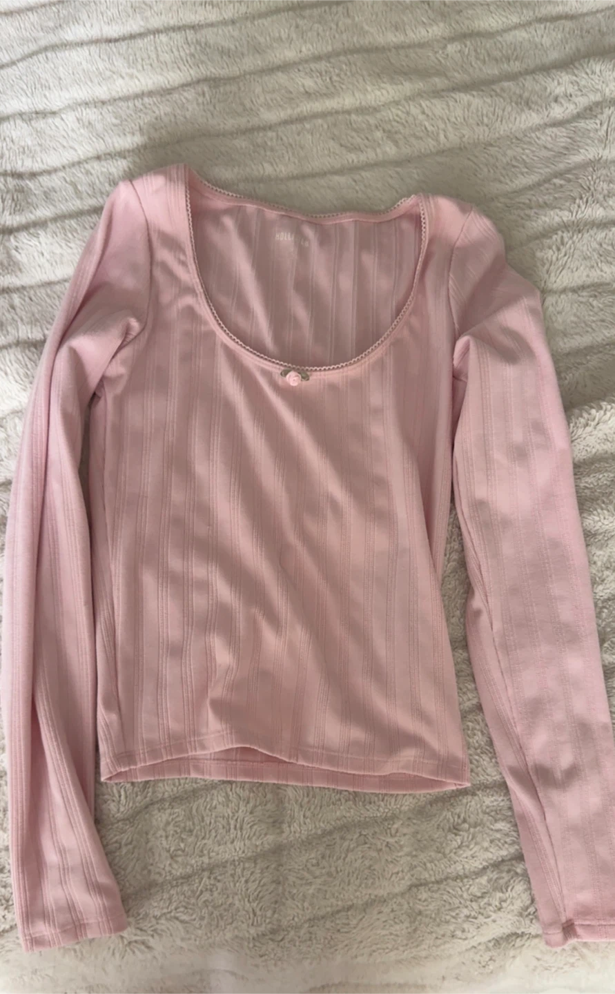 Hollister Pink Long Sleeve