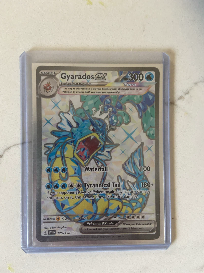 Gyarados EX Pokémon Card 225/198