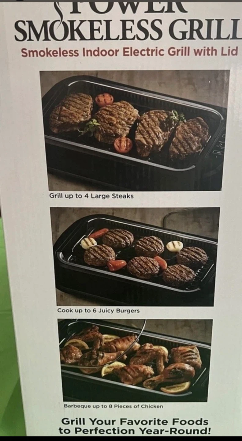 Free Power Smokeless Electric Indoor Grill