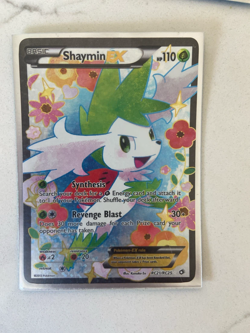 Pokemon Trading Card - Shaymin EX