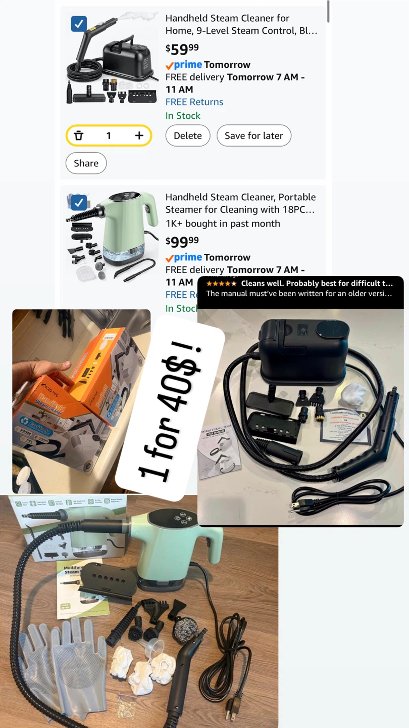 Handheld Steam Cleaner