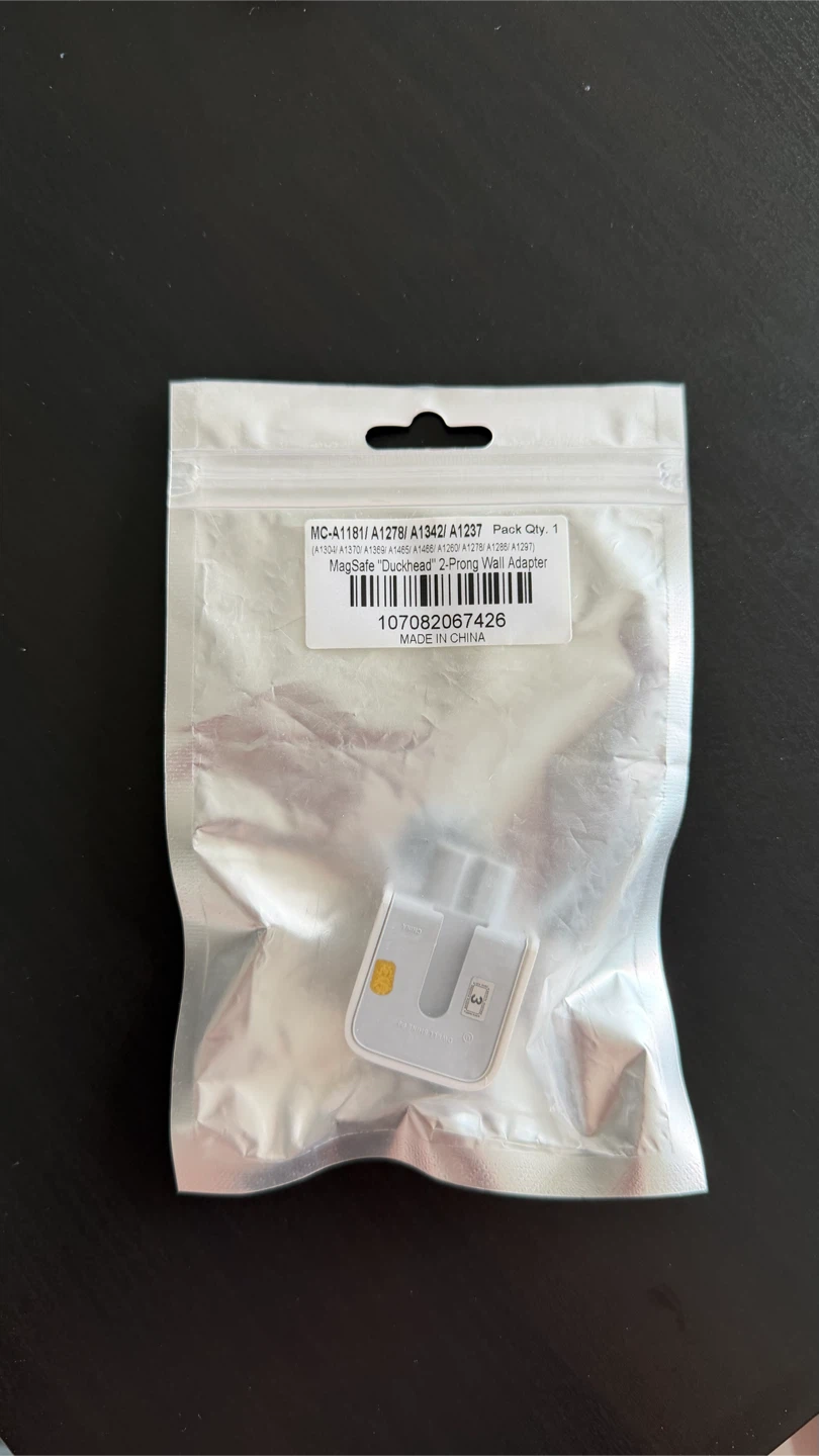MagSafe 2-Prong Wall Adapter / Apple MacBook Charger Plug – New