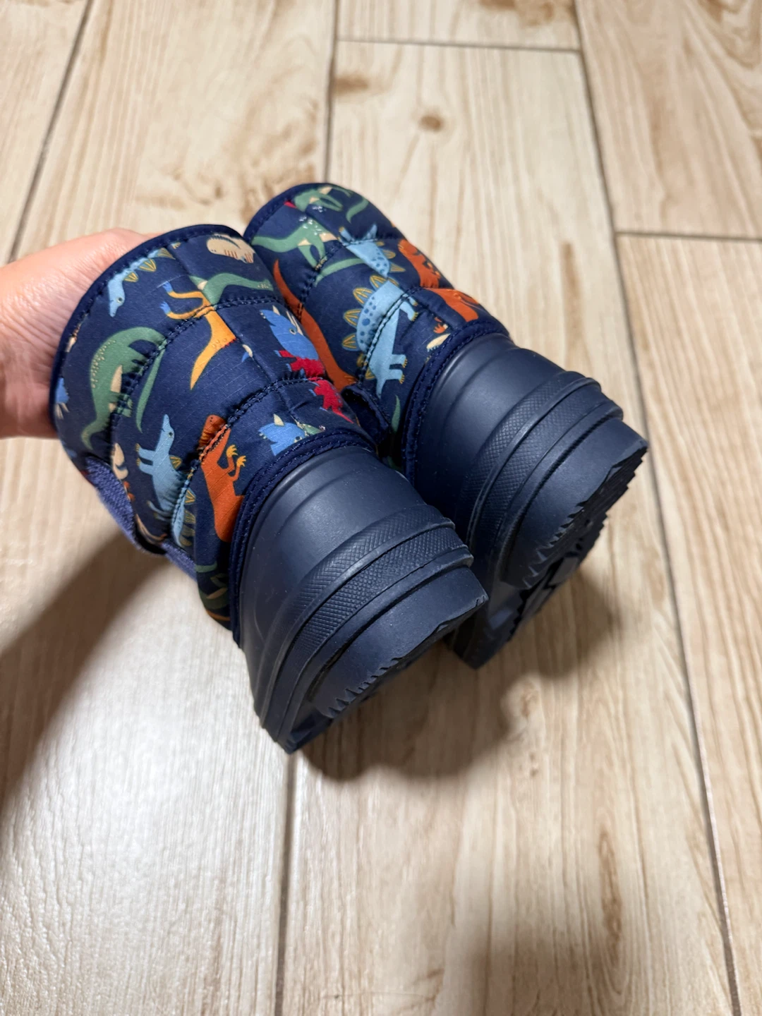 Navy Dinosaur Winter Boots - Size 9 - photo 3