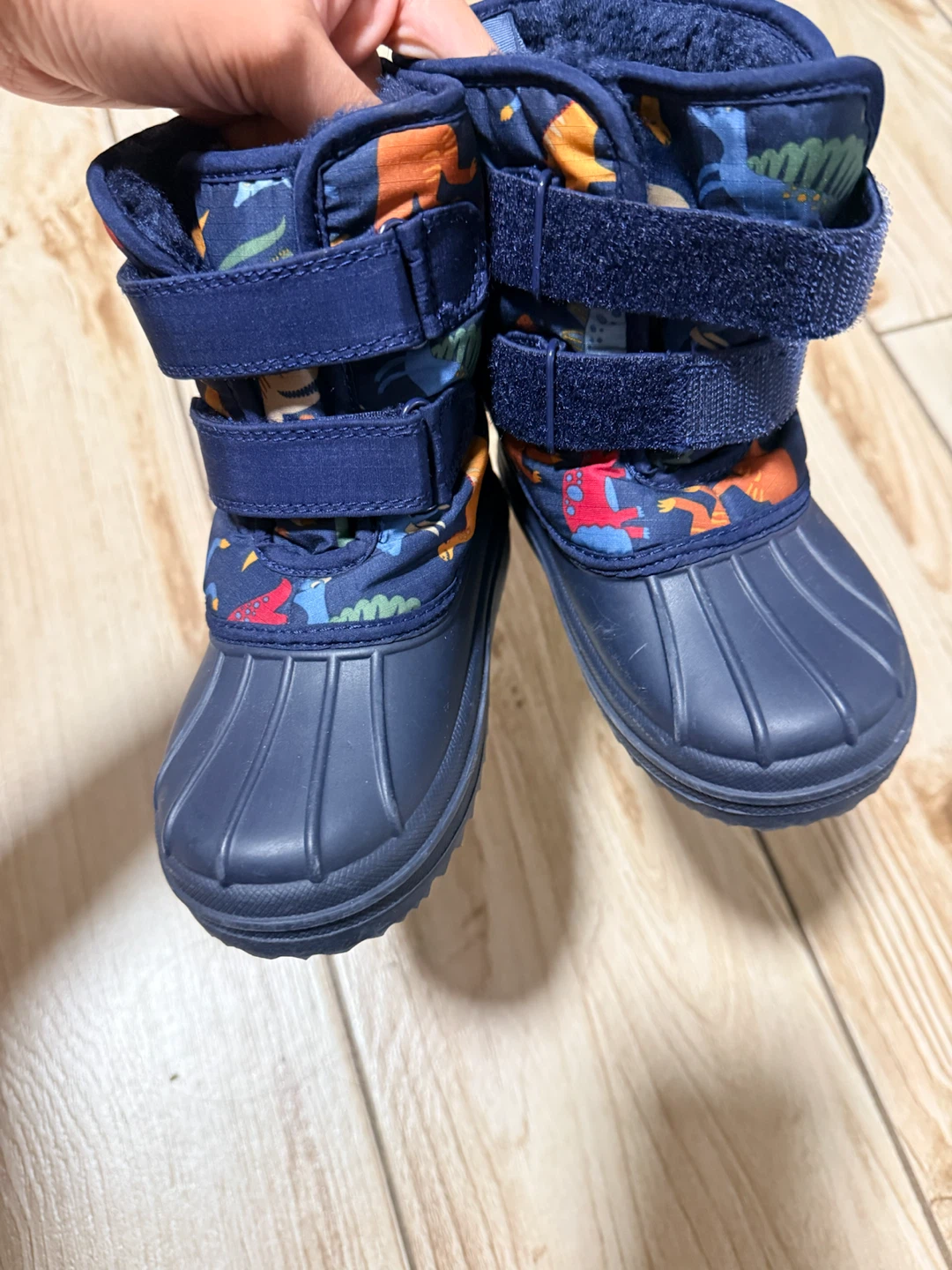 Navy Dinosaur Winter Boots - Size 9 - photo 4