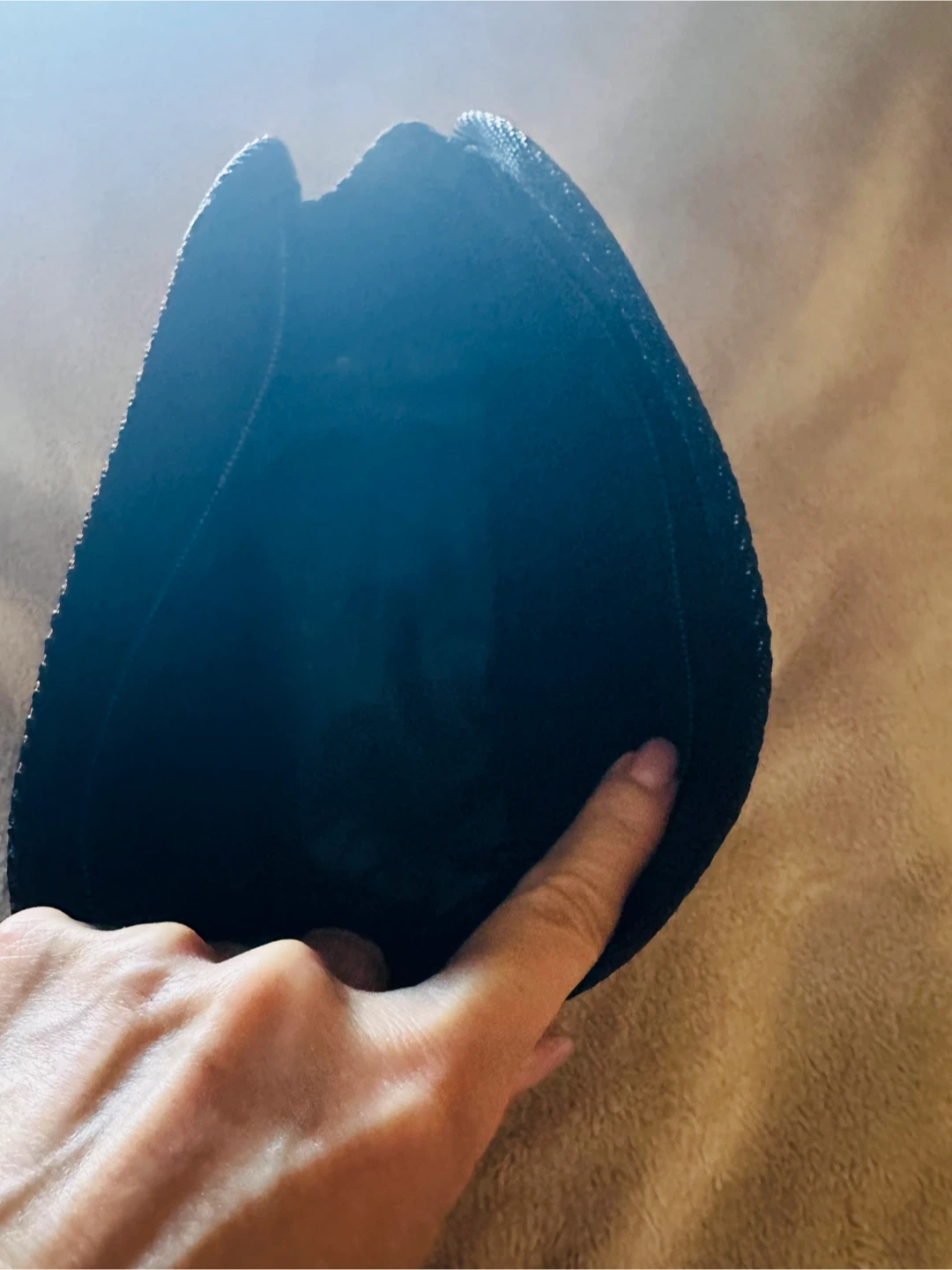 Black Zippered Storage Pouch with Clear Window - photo 4
