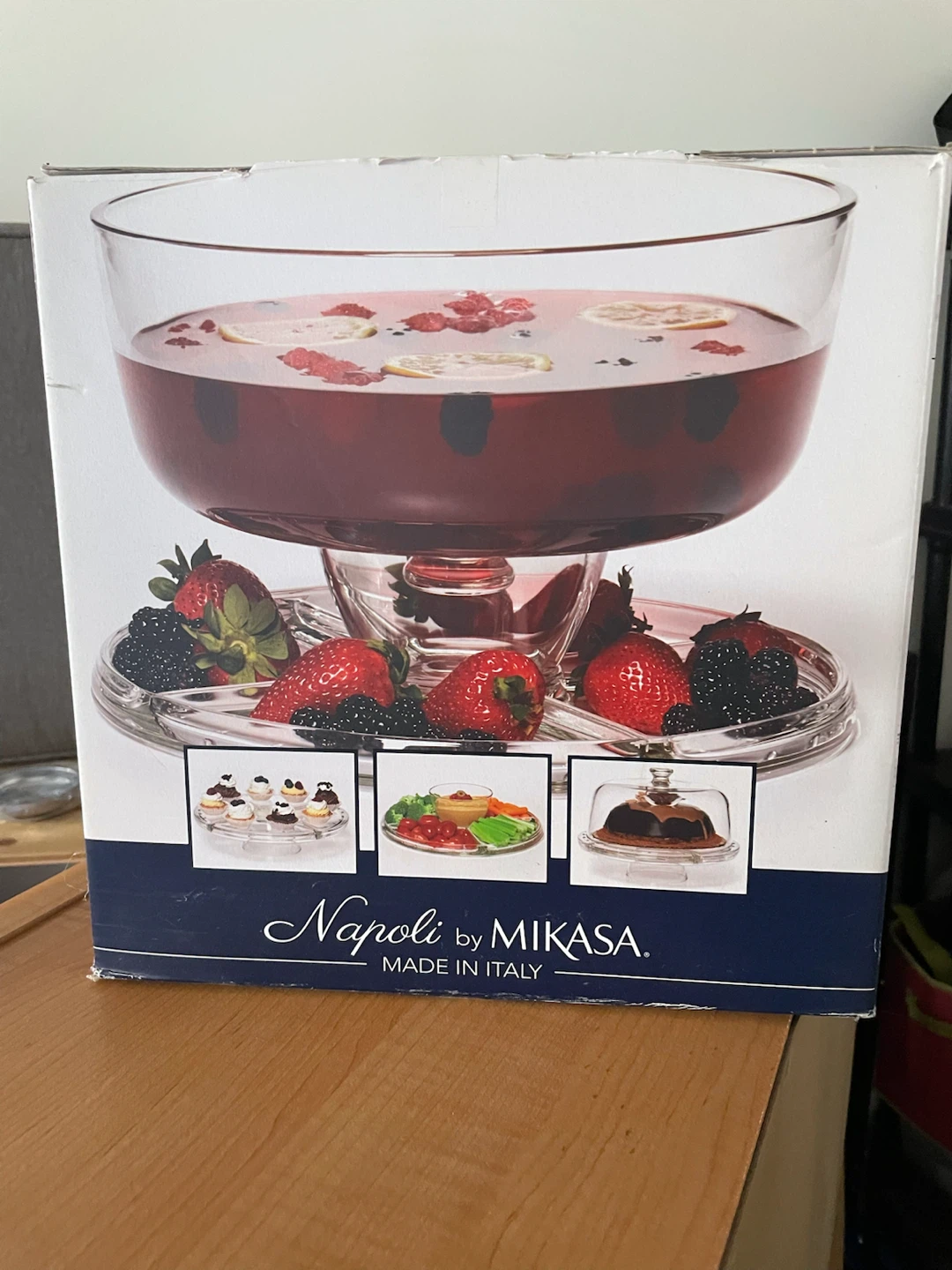 Mikasa Napoli Glass Serving Set