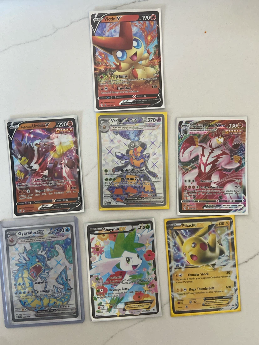 Assorted Pokémon EX Cards Lot