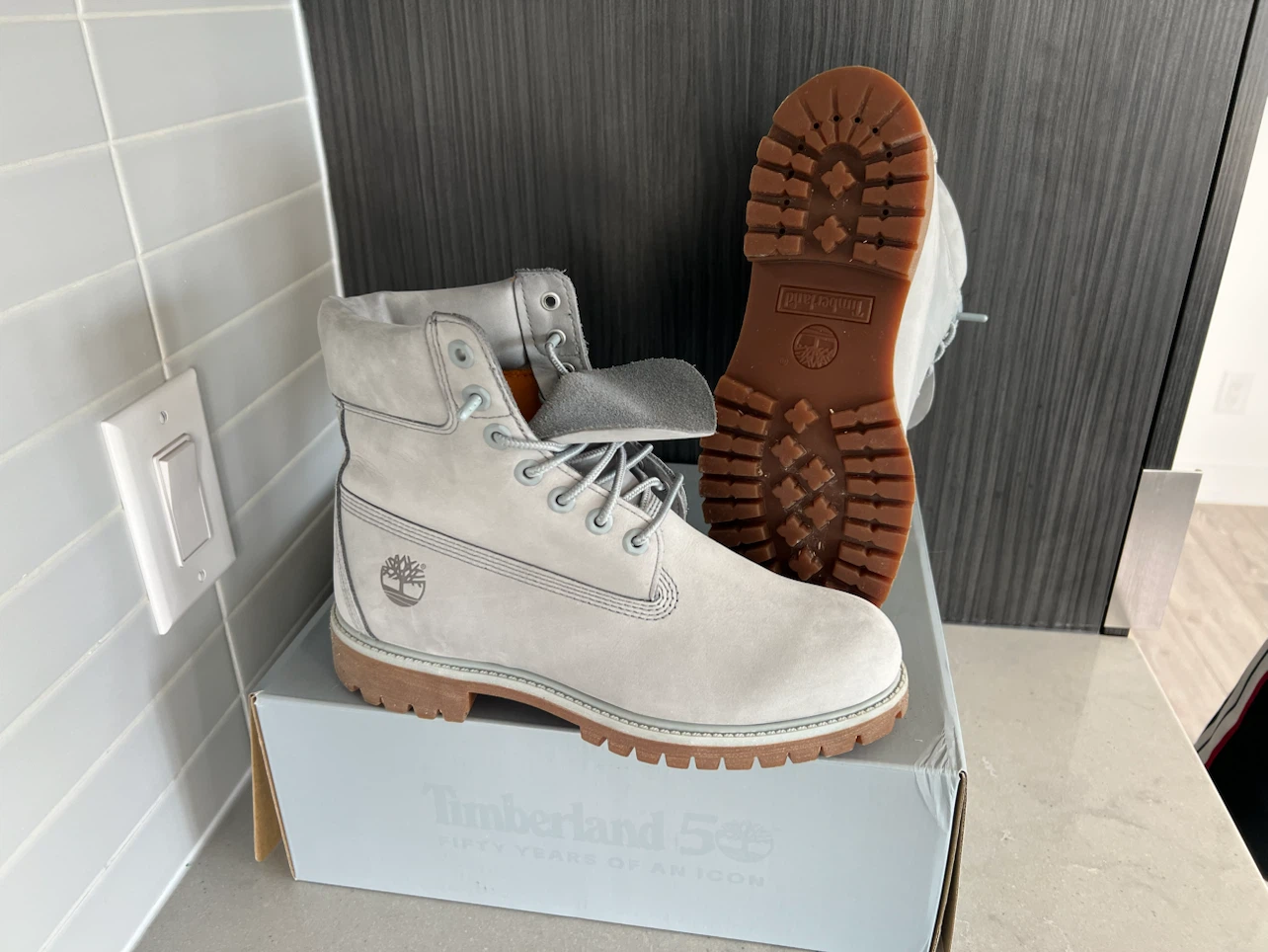 Timberland Premium  Boots - Light Grey - photo 2