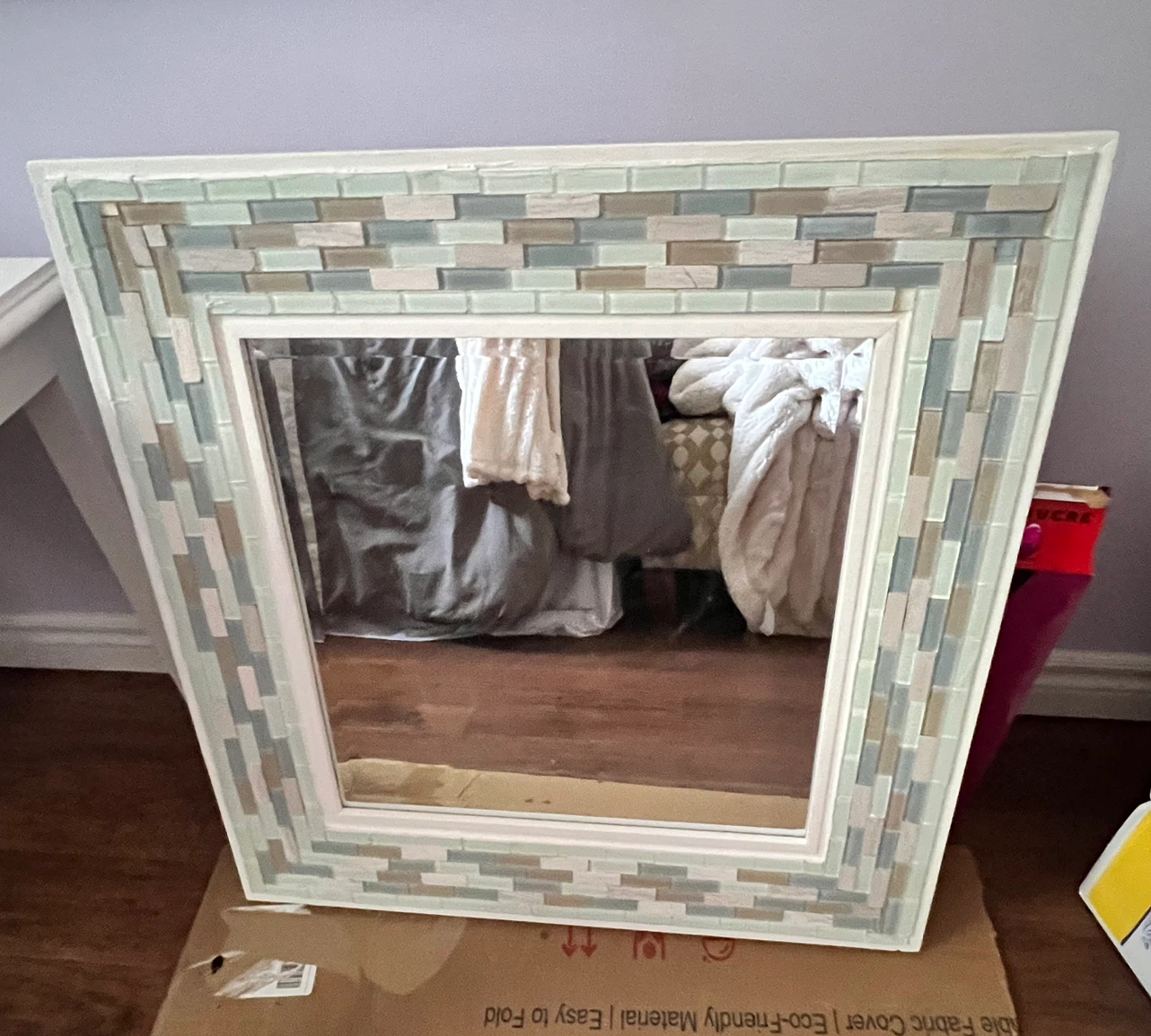Decorative mosaic mirror