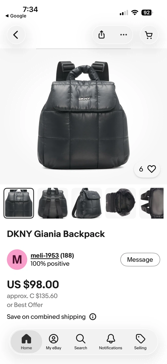 DKNY Giania Backpack - photo 5