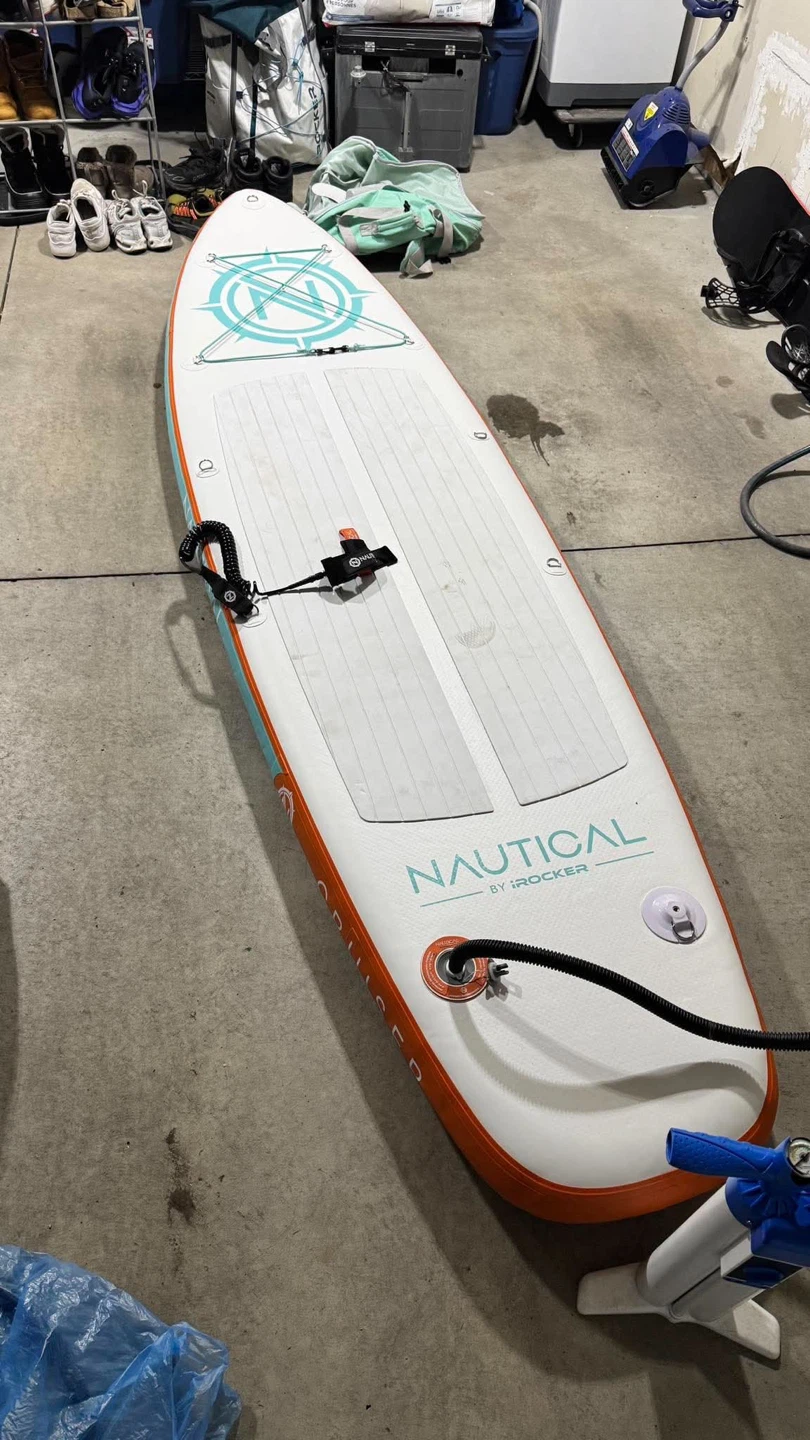 Nautical and I rocker paddle board - photo 5