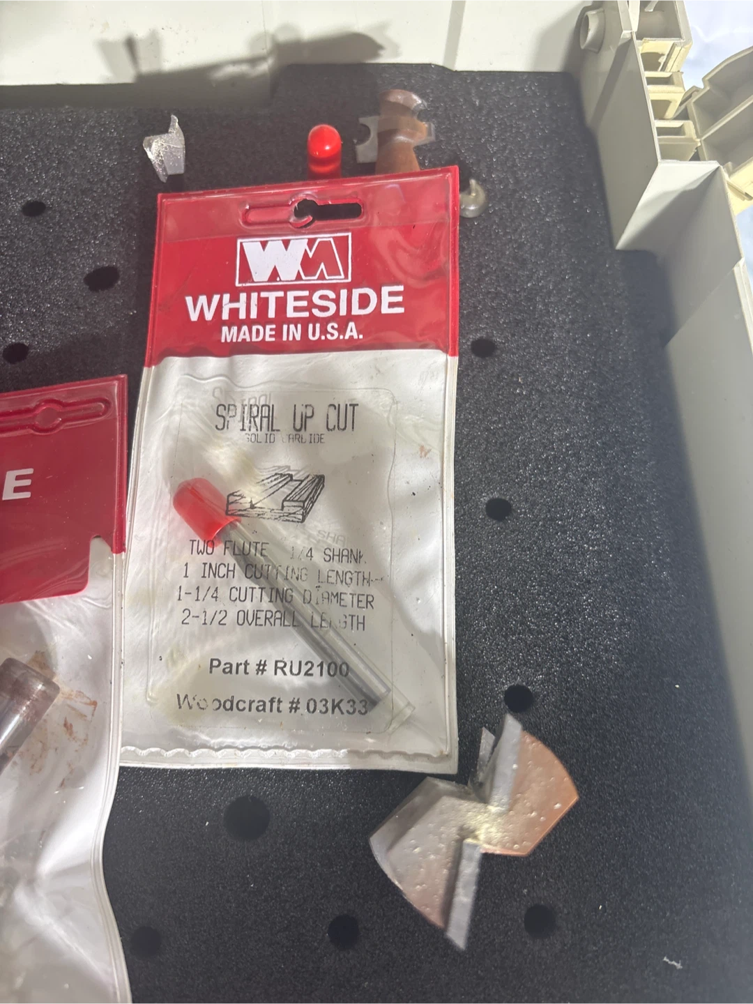 Whiteside Router Bit Set with Case - photo 4