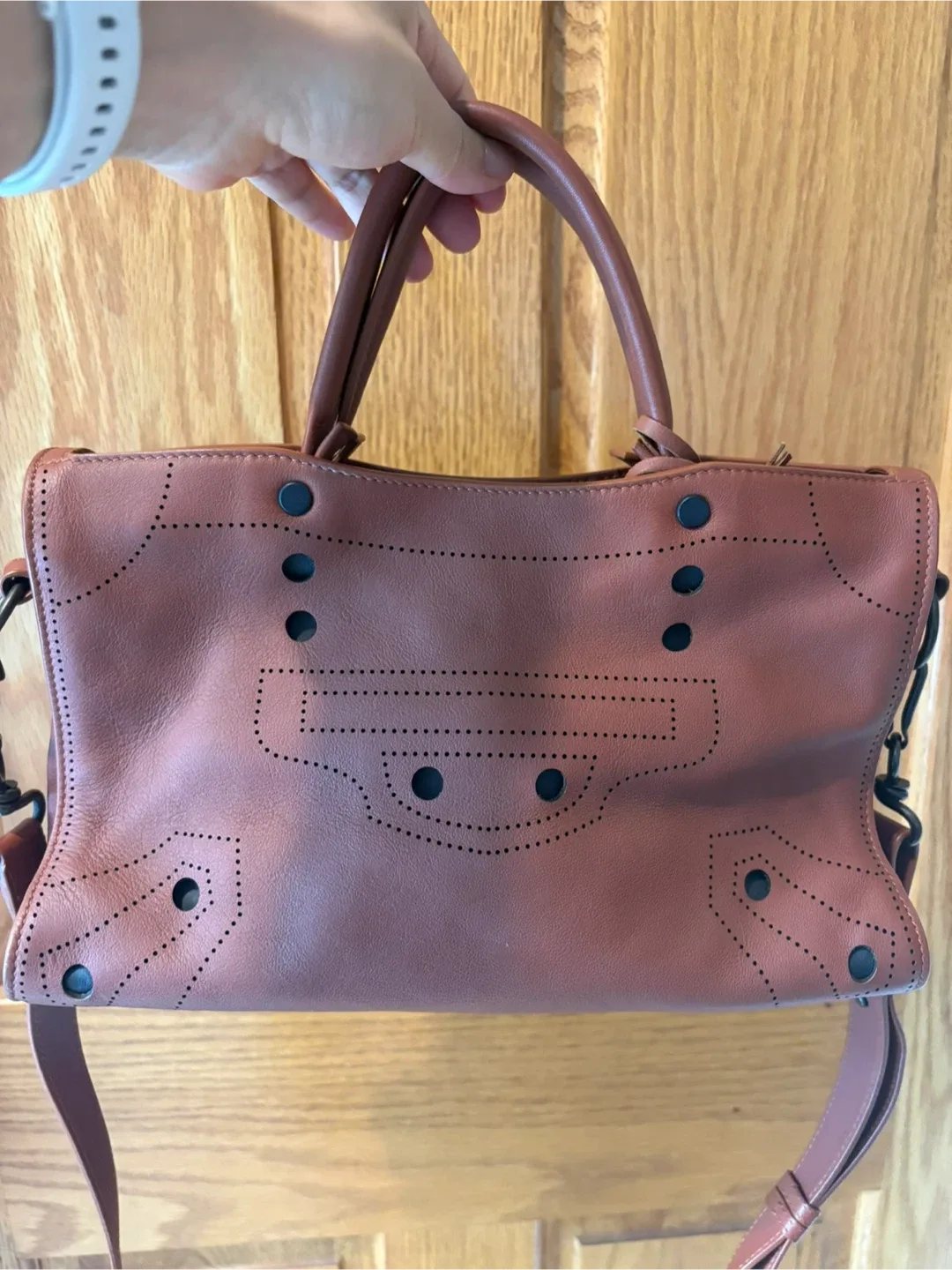 Balenciaga Brown Leather Handbag - photo 3