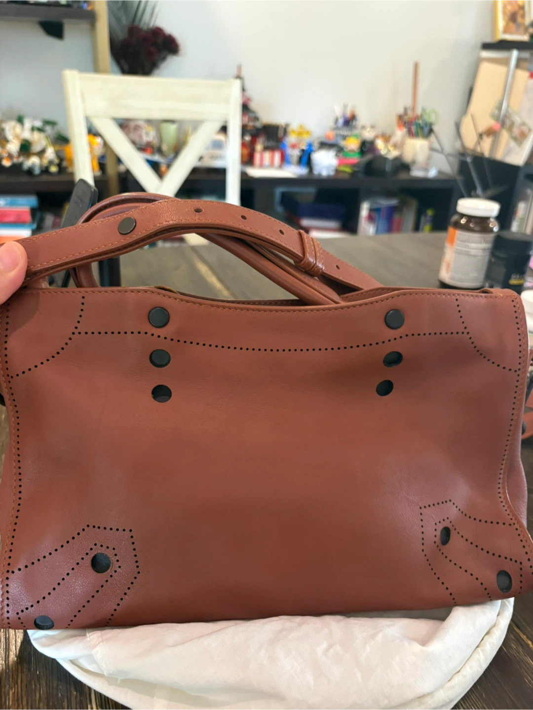 Balenciaga Brown Leather Handbag - photo 4
