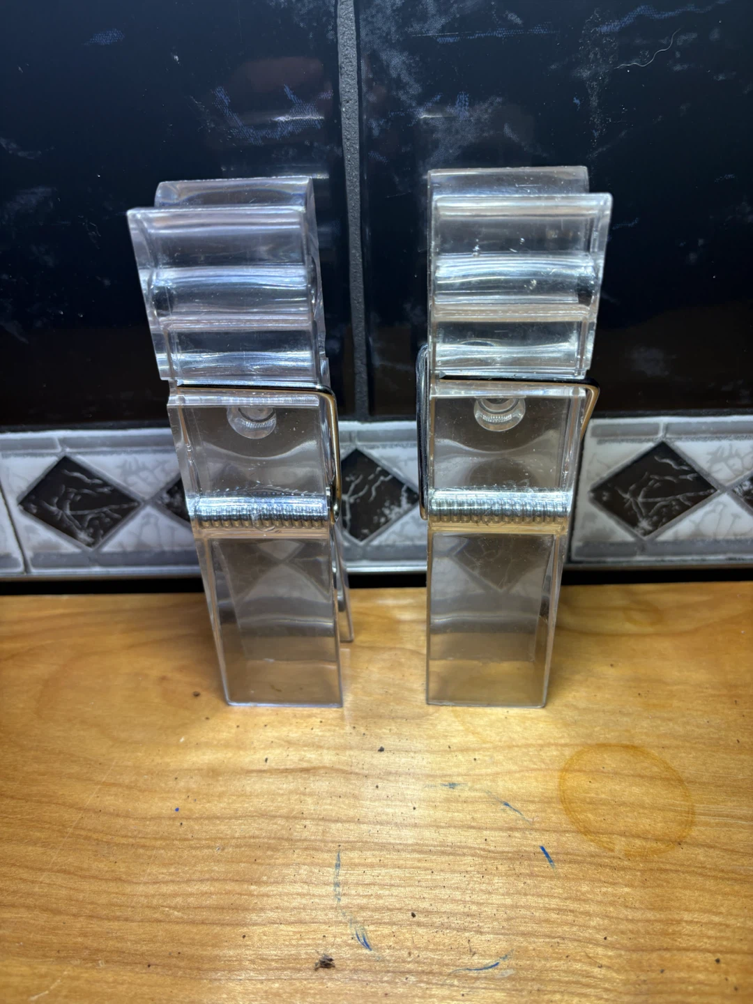 Acrylic Clear Plastic Clothespins (Set of 2) - photo 4