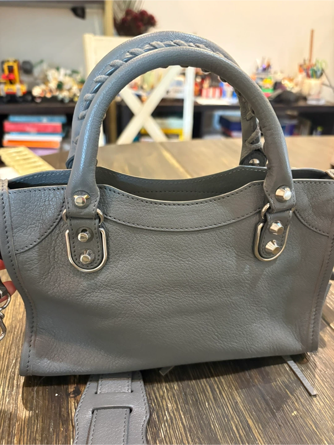 Balenciaga Classic City Mini Bag Gray - photo 2