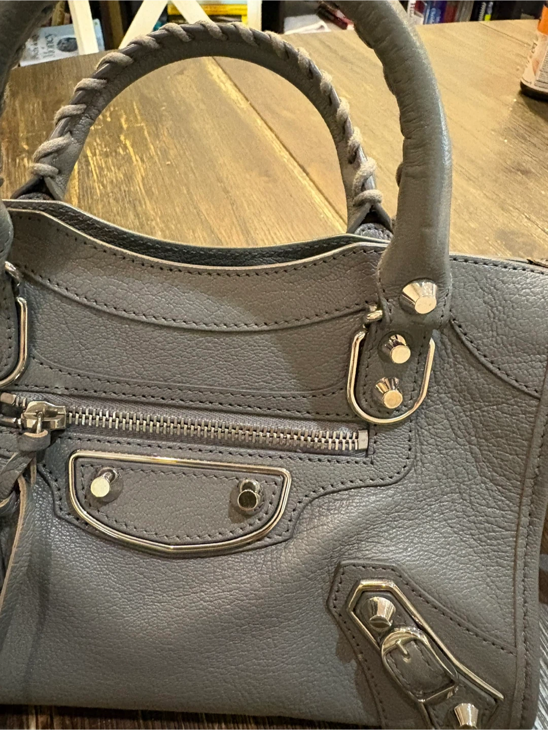Balenciaga Classic City Mini Bag Gray - photo 3
