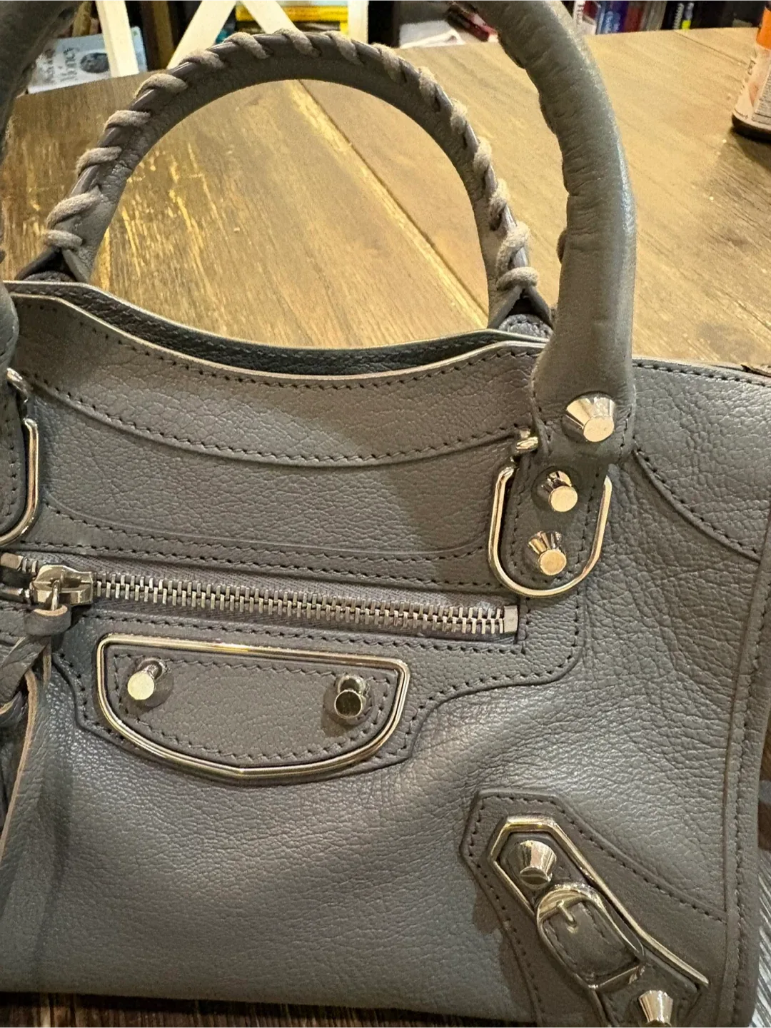 Balenciaga Classic City Mini Bag Gray - photo 3