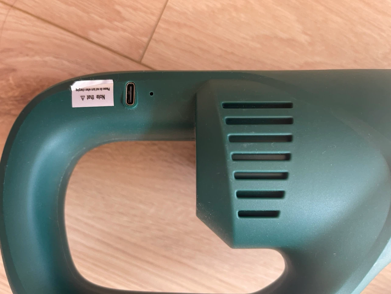Green Cordless Handheld Vacuum Cleaner with Attachments - photo 2
