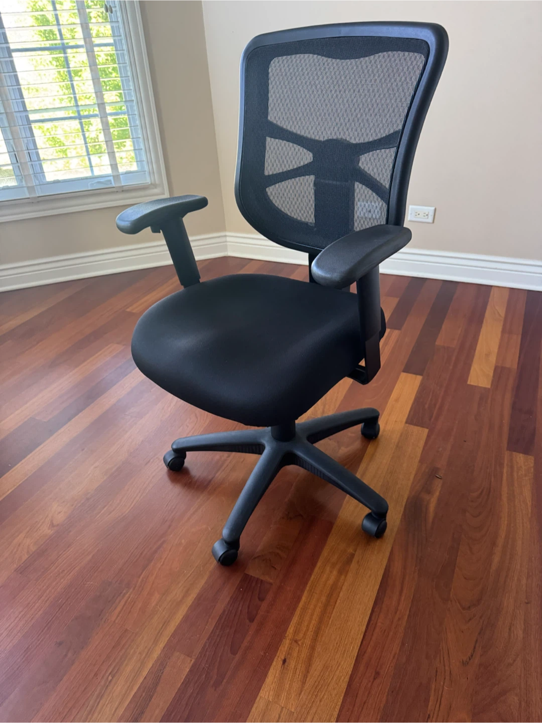 Black Office Chair(Adjustable)
