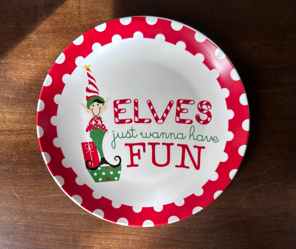 Holiday Elf Plate - photo 3