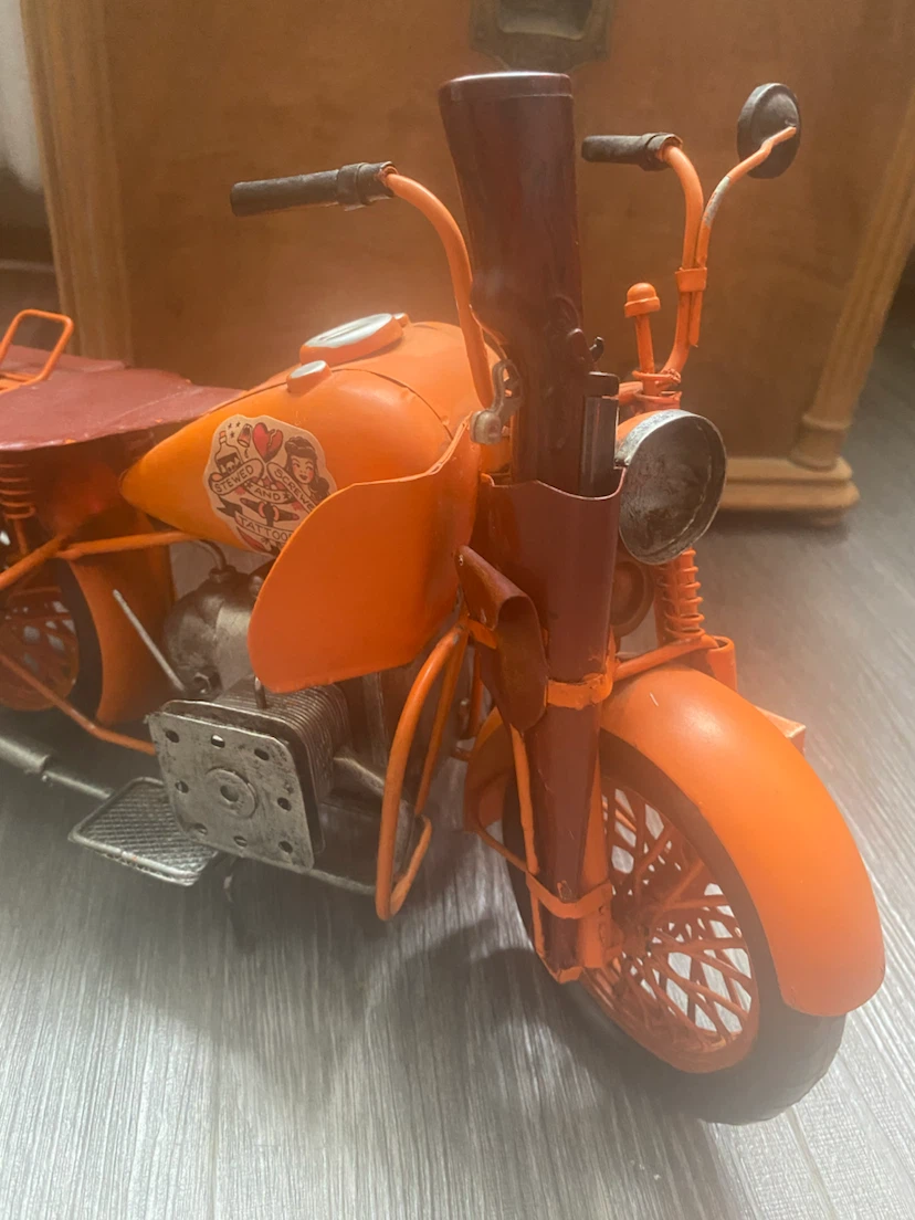 Motorcycle wine bottle holder - photo 2