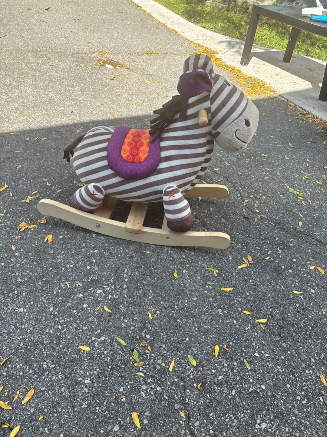 Baby Rocking Zebra Toy