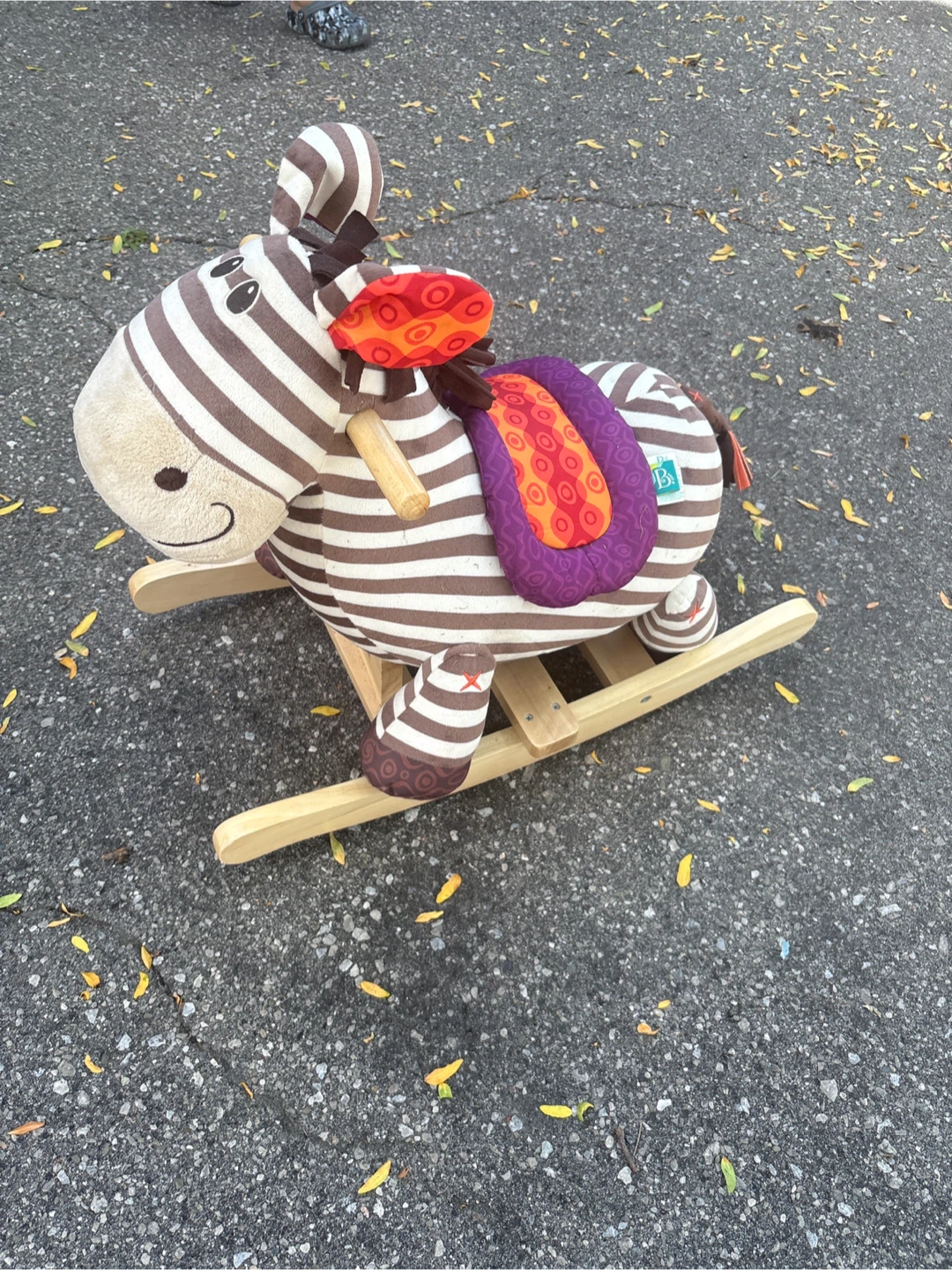 Baby Rocking Zebra Toy - photo 3