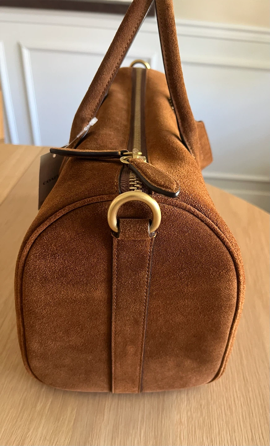 Coach Compass 35 in Warm Brown Suede - photo 4