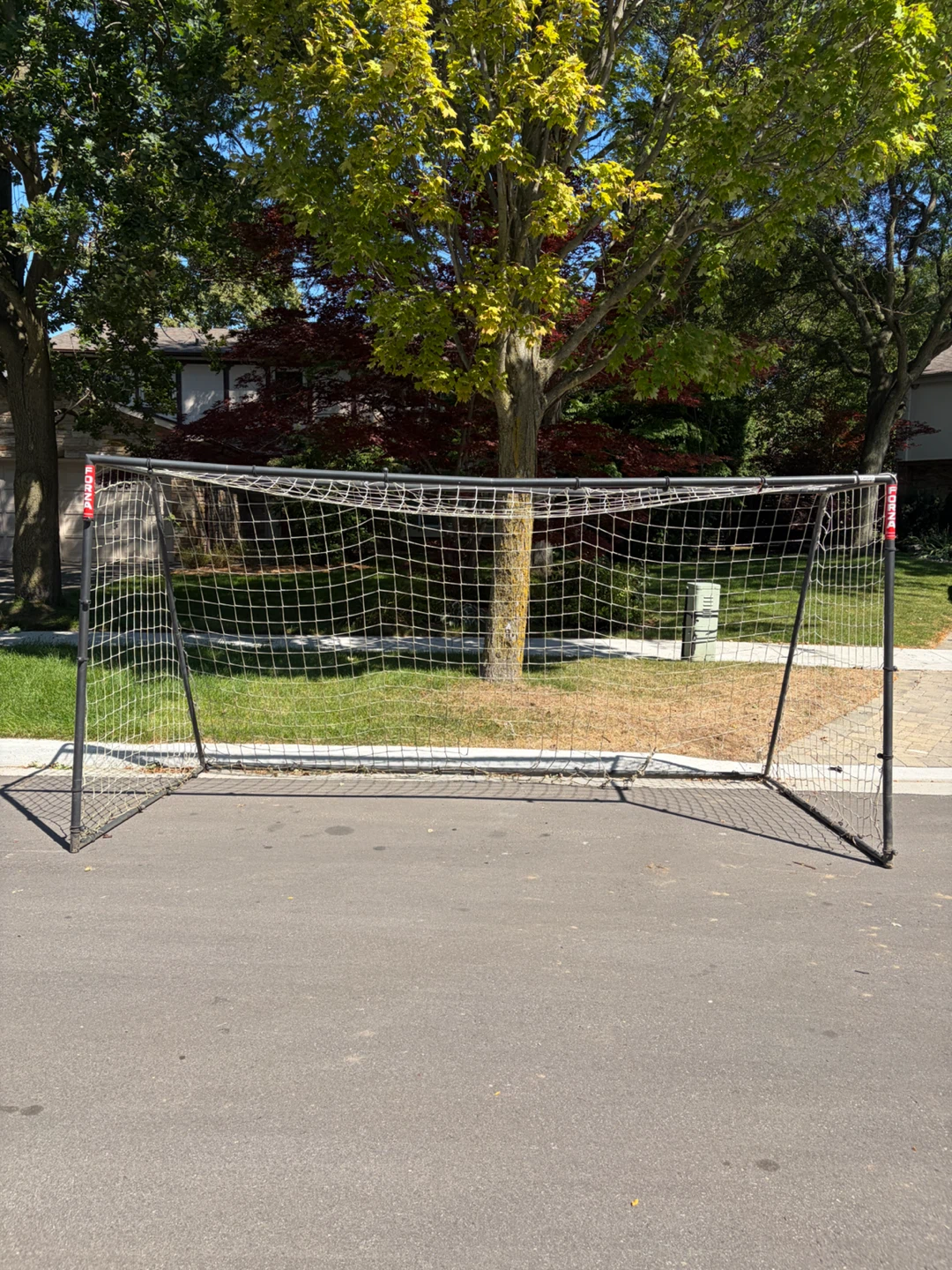 Awesome soccer net. FORZA 12 x 6 Steel42 goal