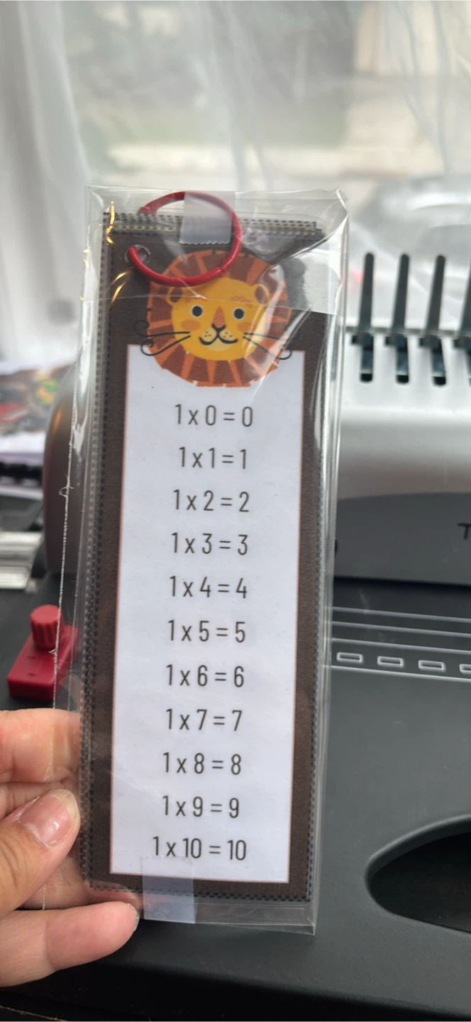 Kids Math Flashcards - Multiplication Tables - photo 2