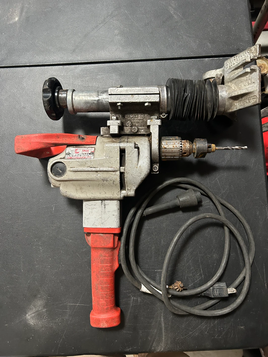 Milwaukee Hole Shooter  Victaulic Pipe Hole Cutting Attachment
