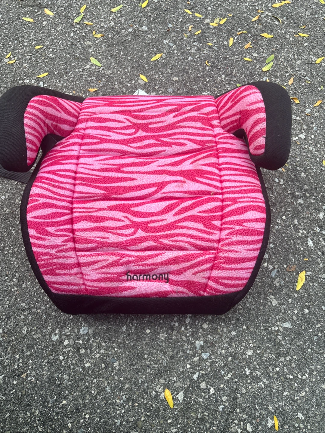 Harmony Child Booster Seat - Pink Zebra