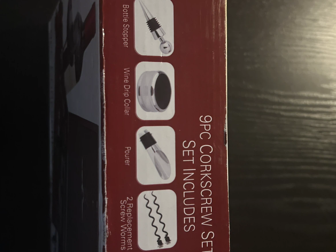 9 Piece Corkscrew Set with Wooden Box - photo 3