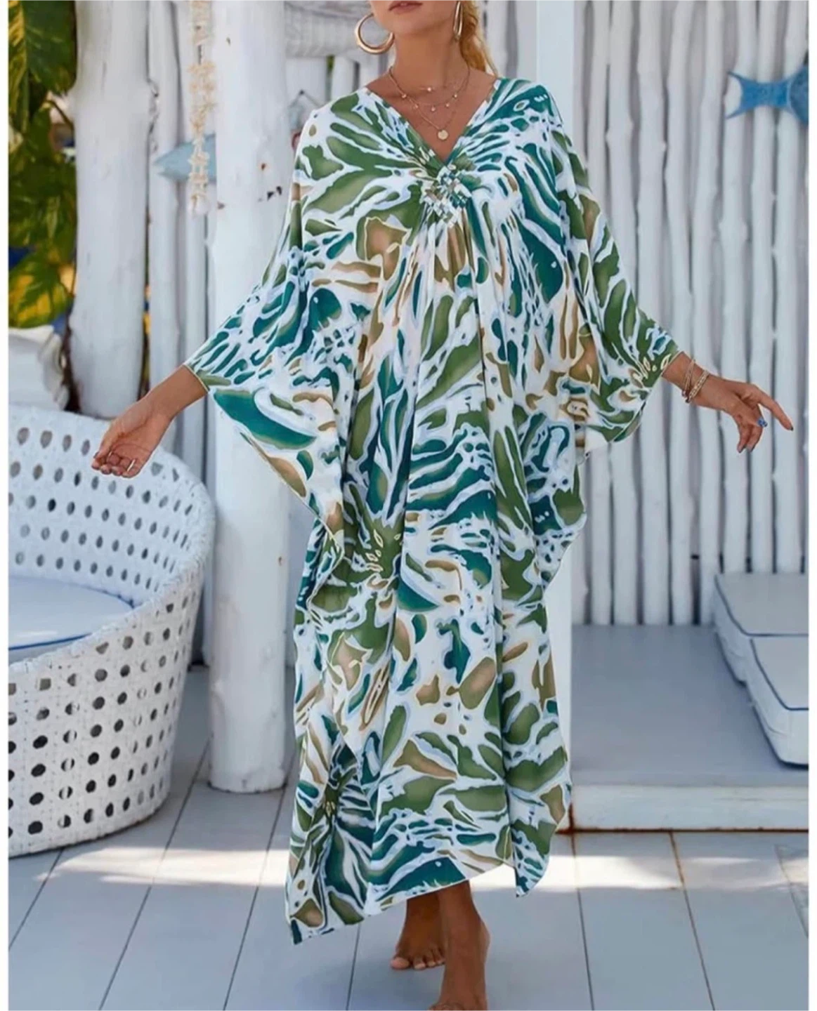 Dress Cover Up for Swimwear Women Plus Size - photo 2