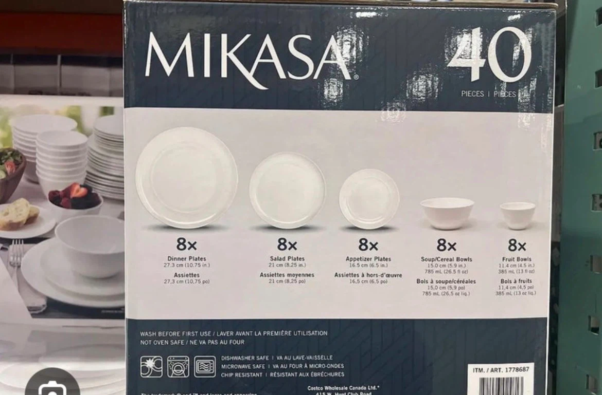 New 40 Piece Mikasa Olivia Elegant Bone China Dinnerware Set - photo 5