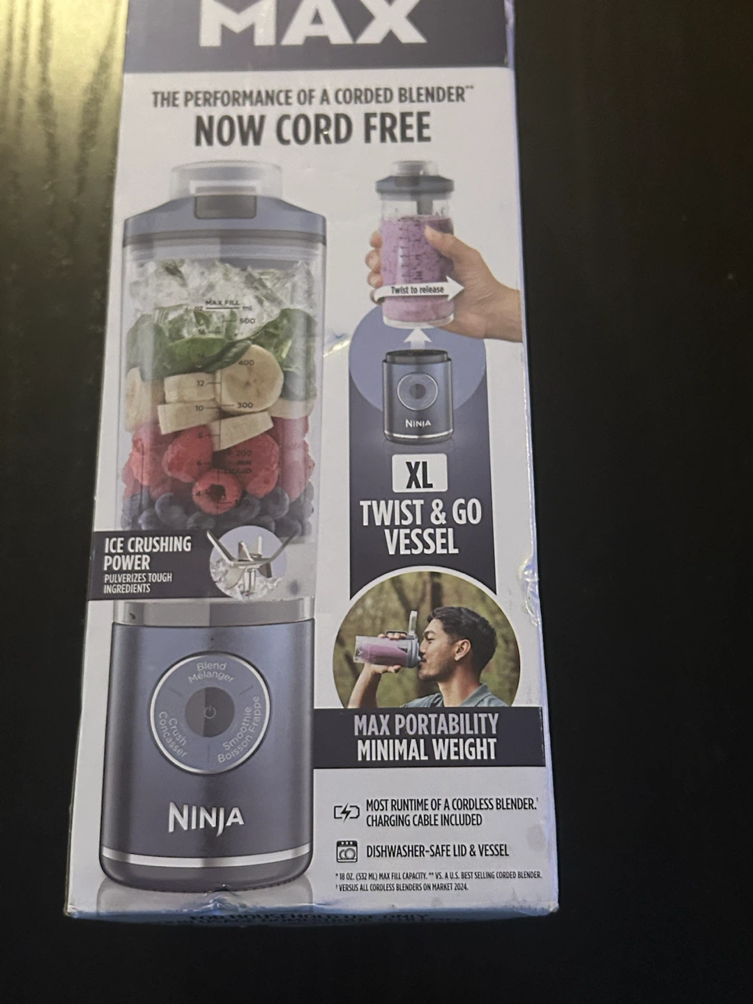 Ninja Blast Max XL Cordless Blender - photo 2