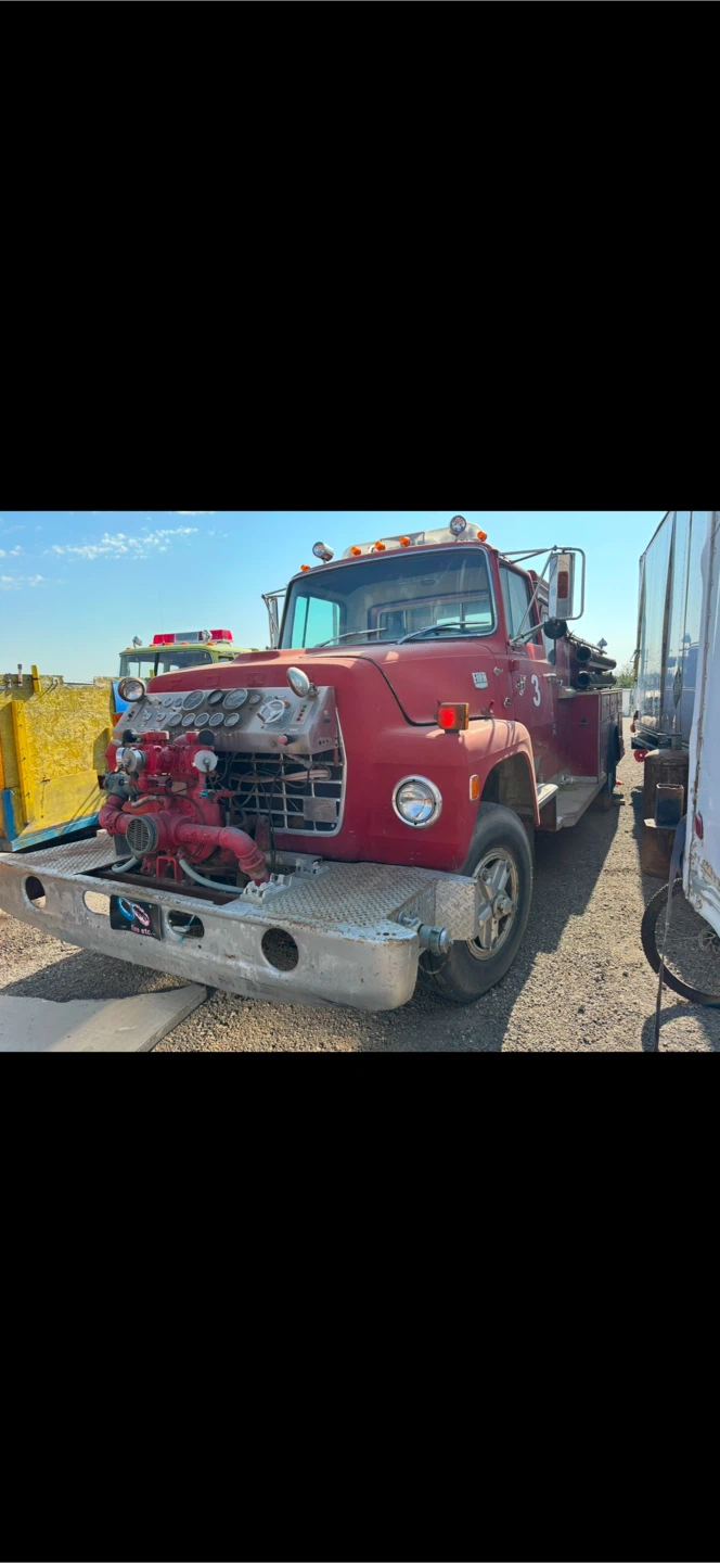 1978 FIRE PUMP TRUCK