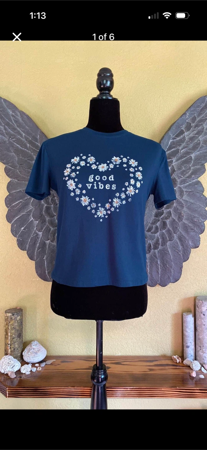 Ardene Oversized Good Vibes Shirt