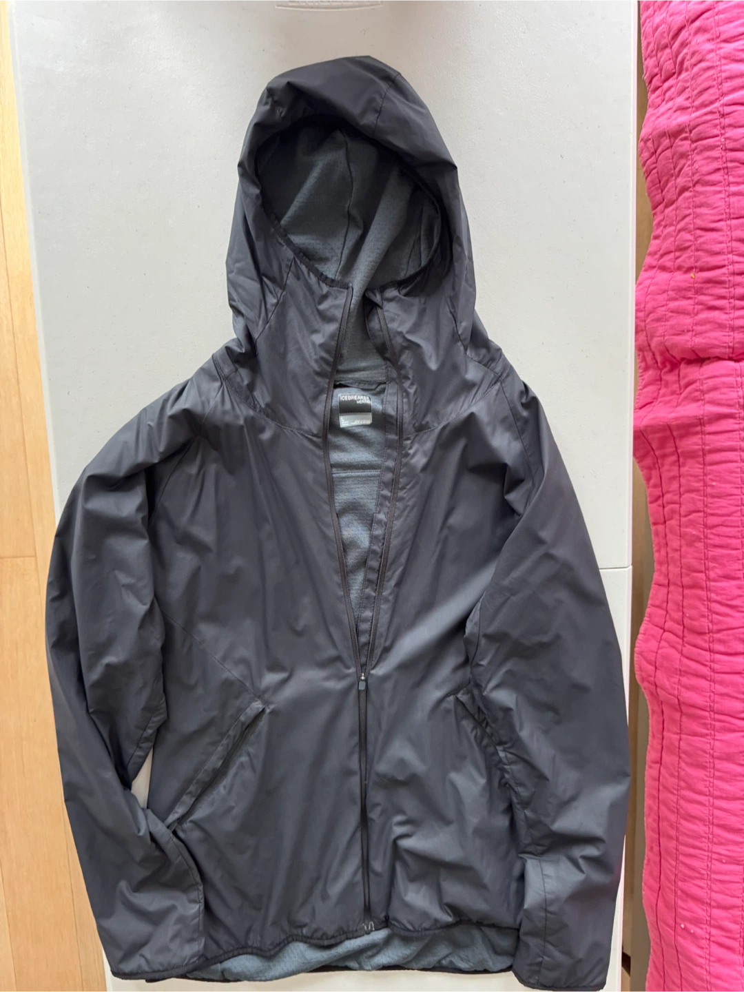 ICEBREAKER JACKET Coriolis II Hood Pockets Windbreaker Paid $400 - photo 3