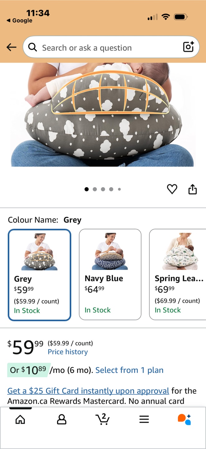 Momcozy Original Nursing Pillow - photo 4
