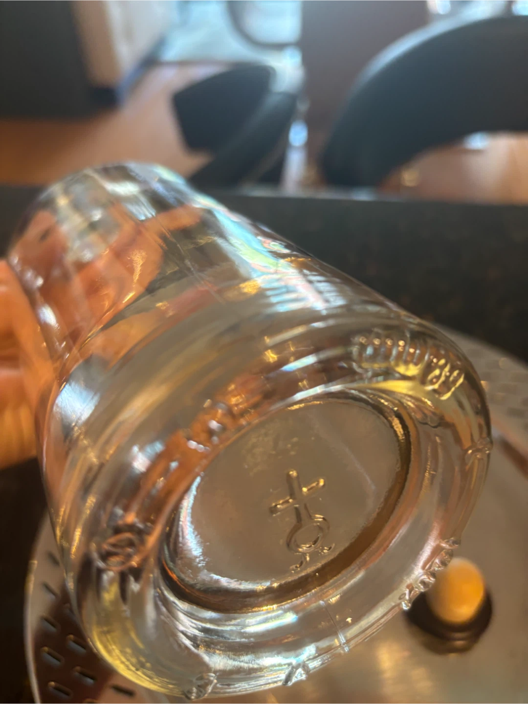 Glass Bottle with brown Stopper 750 ml - photo 2
