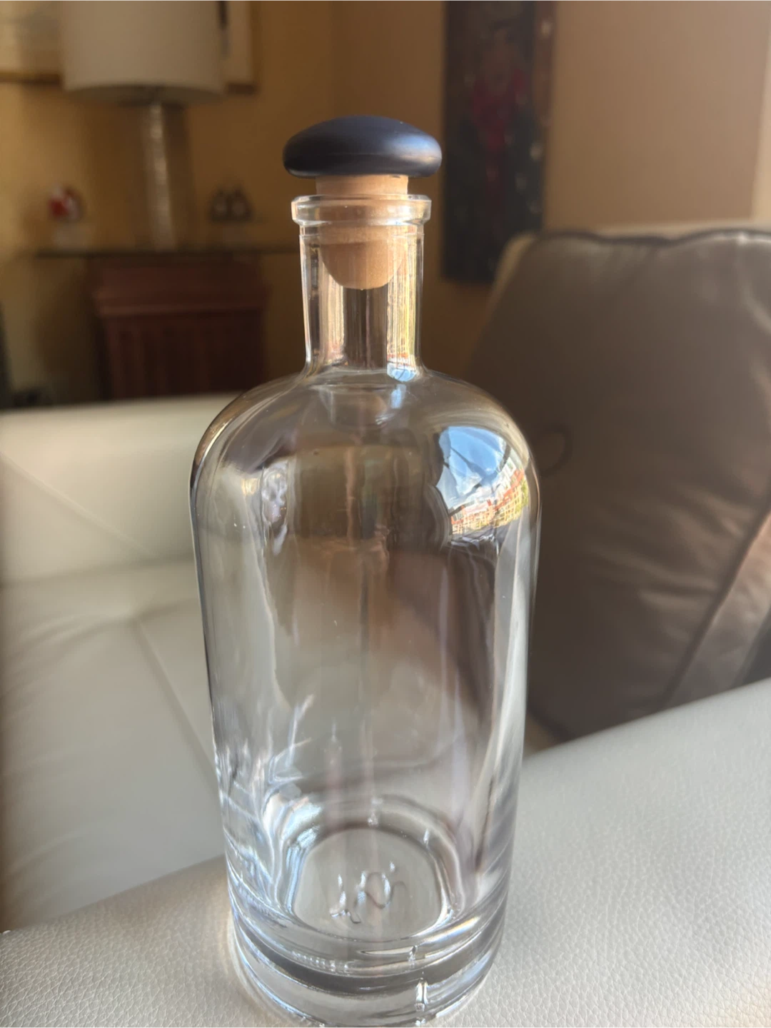 Glass Bottle with brown Stopper 750 ml - photo 3