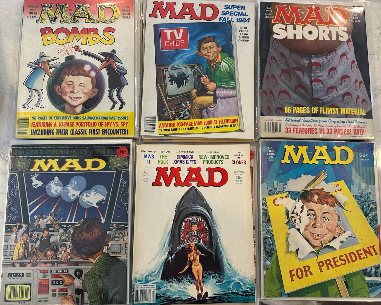Large Collection of Vintage MAD Magazine Issues - photo 2